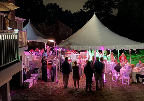 Landscape Services for Backyard Events in Harris County With Party Rentals